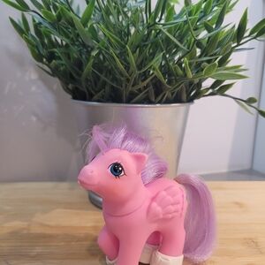 Pink Pony Toy with Purple Mane 1987